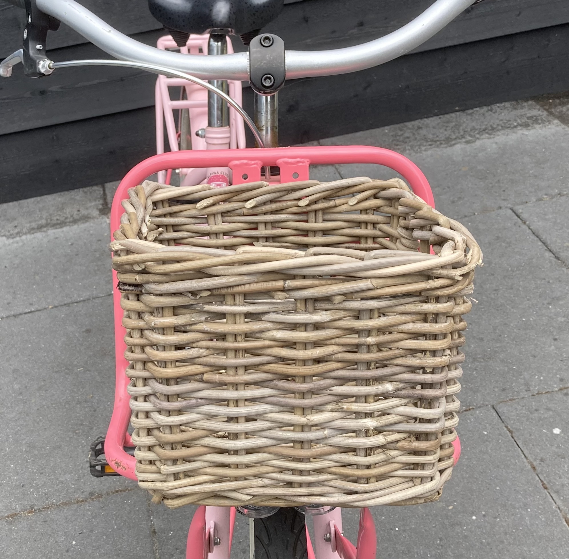 Fietsmandje vierkant (25x25x20cm)