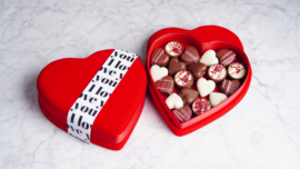 Velvet heart - pralines