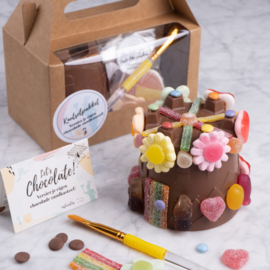 Chocolate castle craft kit