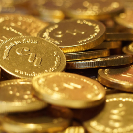 Chocolate coins