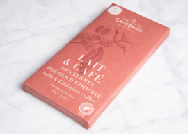 Café-Tasse melkchocolade met Ethiopië Sidamo Koffie