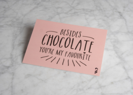 Postkaart met quote