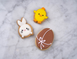 Assortment of Easter cookies