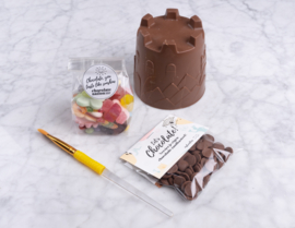 Chocolade kasteel knutselpakket - sold out (back in june)