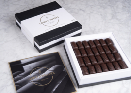 Louis d'Anvers - Luxury box chocolate pralines with marzipan filling 400g