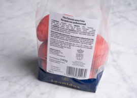 Leonidas - marzipan strawberries 240g