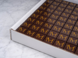 Logopralines in grote oplage - op aanvraag