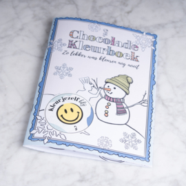 Chocolate Nation colouring book winter edition - Colouring has never been this delicious