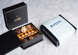 Luxury box with personalised wrapper - on request