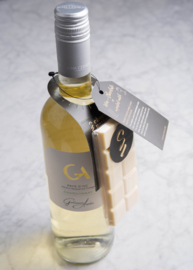Witte wijn Aurèle + Witte chocolade
