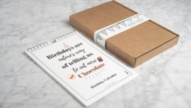 Chocolate Nation - Verjaardagskalender A5