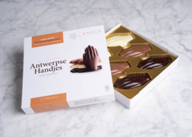 Andes – Antwerpse Handjes Pralines 12 stuks