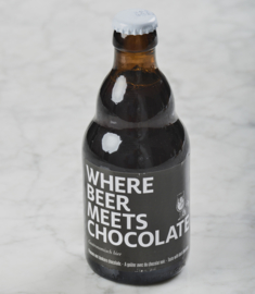 Where beer meets chocolate 33cl