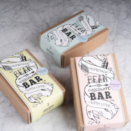 Bean to bar chocolate bar package