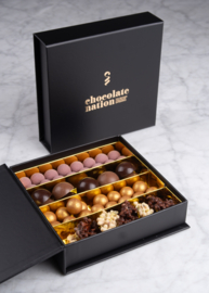 Luxury box with personalised wrapper - on request