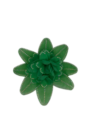 Bloemen speld groen Kruikenstad