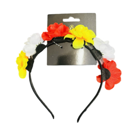 Haarband met bloemen