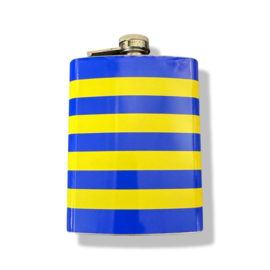 Veldfles Blauw Geel
