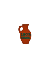 100% kruik oranje