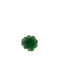 Bloem met speld groen