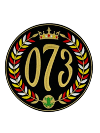 073 lauwerkrans rugembleem