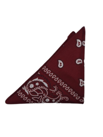 Boerenzakdoek bordeaux