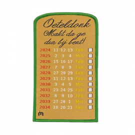 Makt da ge er bij bent kalender