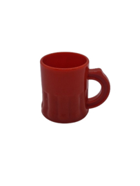 Borrelglas/ shotglas Rood