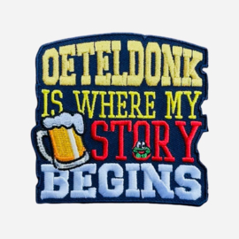Oeteldonk is where my story begins embleem