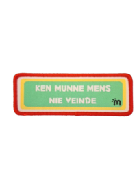 Ken munne mens nie veinde