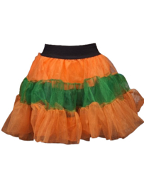 Petticoat oranje groen