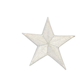 Witte ster 2 cm