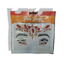 Face Jewels heel het gezicht