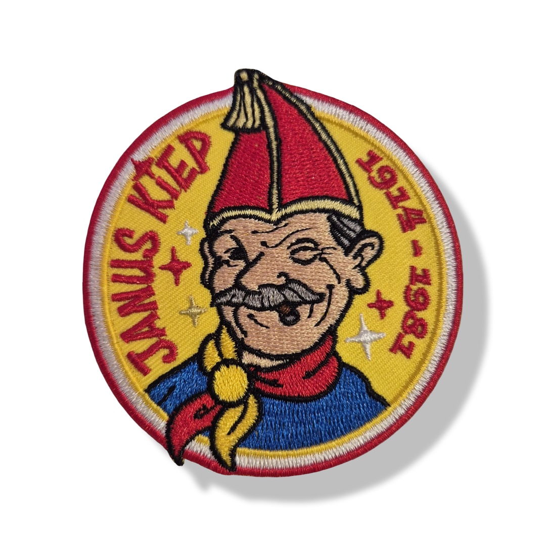 Embleem Janus Kiep (geel)