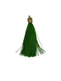 Decoratie flosje groen