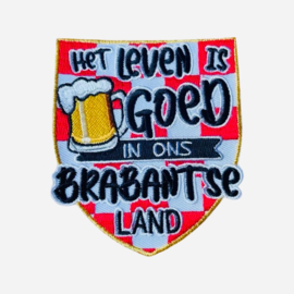 Het leven is goed in ons brabantse land embleem