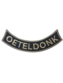 Boogje Oeteldonk gouden rand en letters