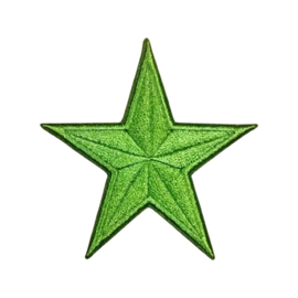 Groene ster 2 cm