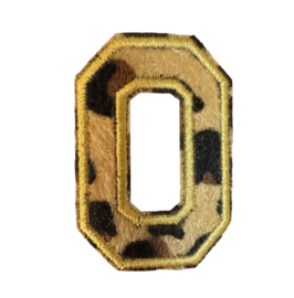 Panter letters van echt haar A t/m Z