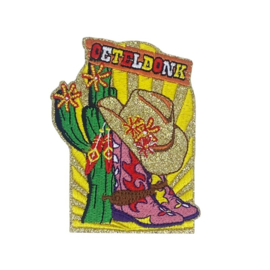 Wild west met gouden glitter