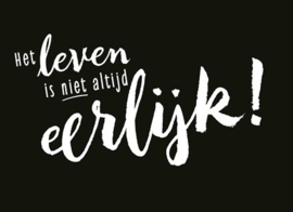 Het leven is niet