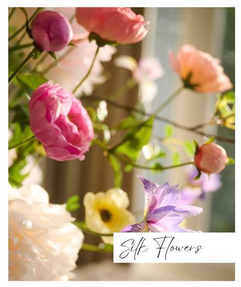 Zijden bloemen, zijden boeketten, zijden bloemen kopen | House of Silky Stones