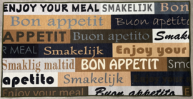 Momo Rugs Keukenloper Smakelijk
