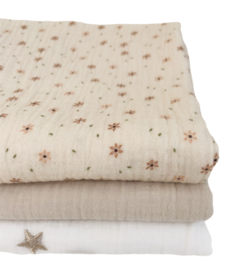 Swaddles 3-pack | Starflowers (Hydrofiel)