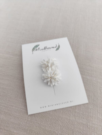Haarspeldjes Antislip | White Flower