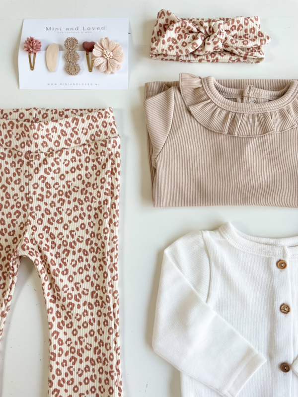 Babykleertjes panterprint hotsell