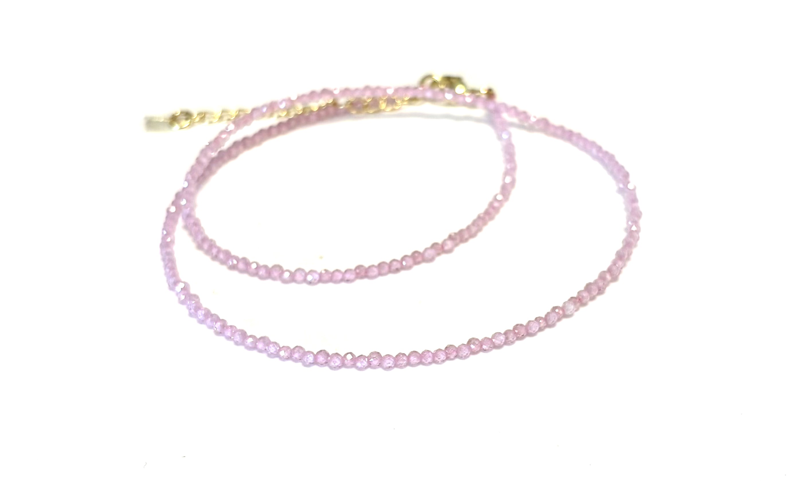 Ketting Pink Zircon