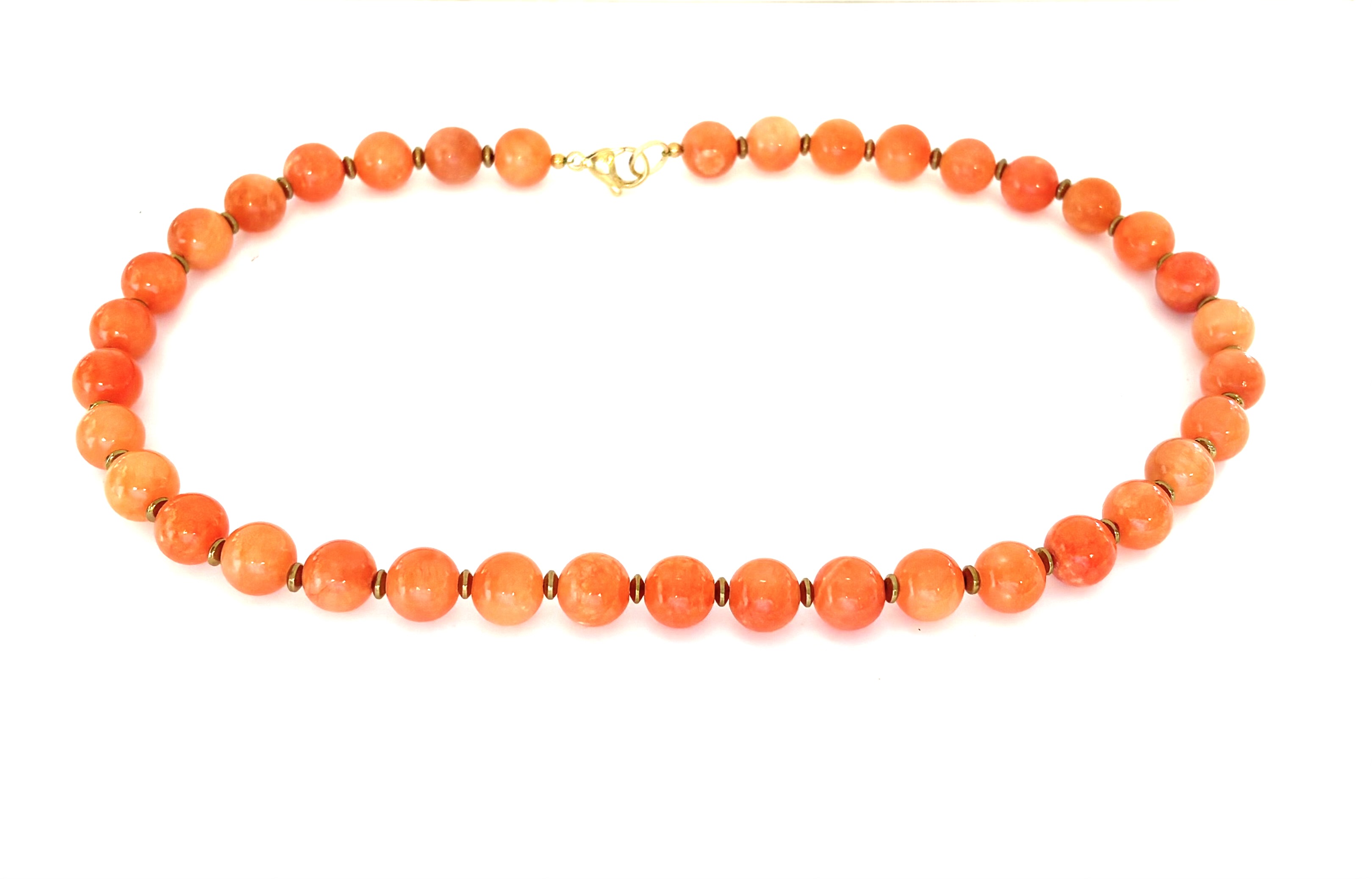 Ketting Chalcedoon 10mm