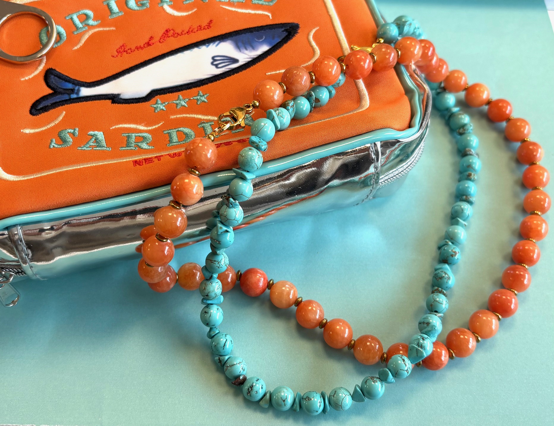 Ketting Chalcedoon 10mm