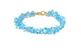 Armband kristal blauw